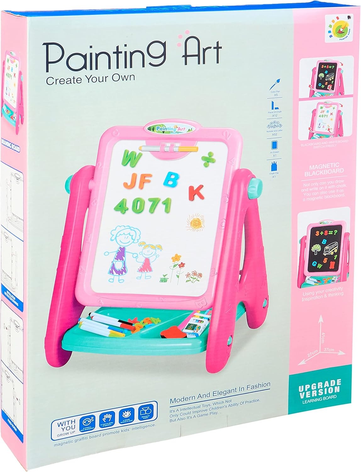 Painter room magnetic board