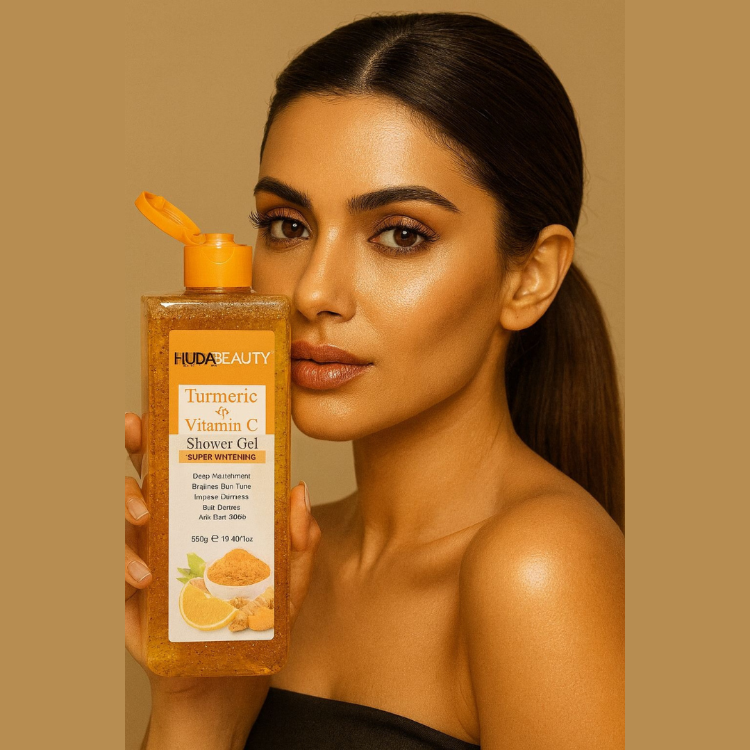 Huda Beauty Turmeric + Vitamin C Shower Gel (550G)