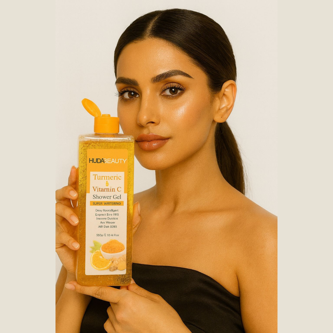 Huda Beauty Turmeric + Vitamin C Shower Gel (550G)