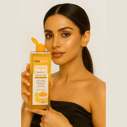 Huda Beauty Turmeric + Vitamin C Shower Gel (550G)