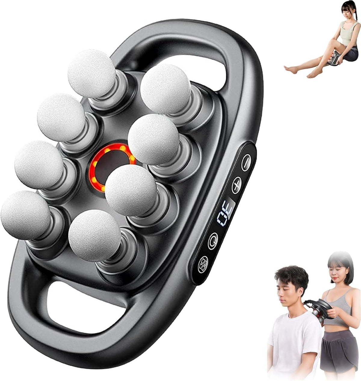 8-Head Massage Gun