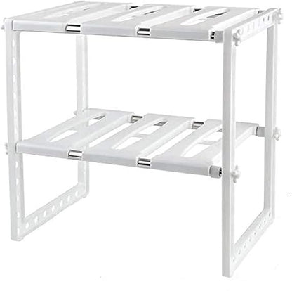 Expandable Under Sink Storage 2 Tiers