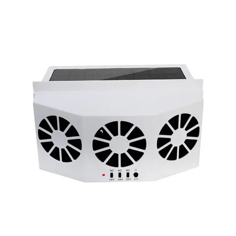 Rechargeable  Solar Car Window Ventilation cooler