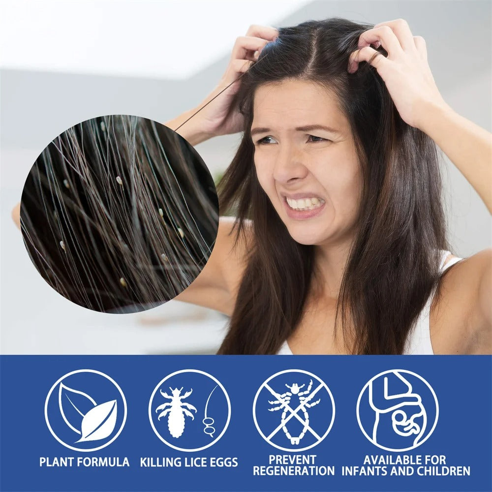Scabies Repel Removal Lice Eggs Personal Care Lice Kill 30m