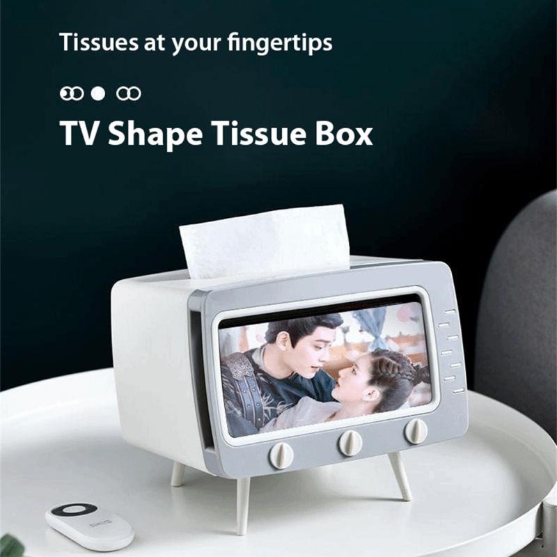 Lovely Plastic Tissue Box  TV Tissue Box