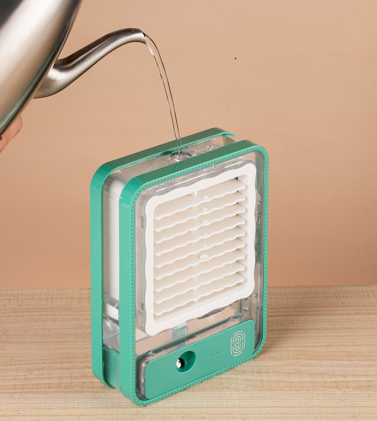 Desktop Fan, Portable Low Noise Rechargeable
