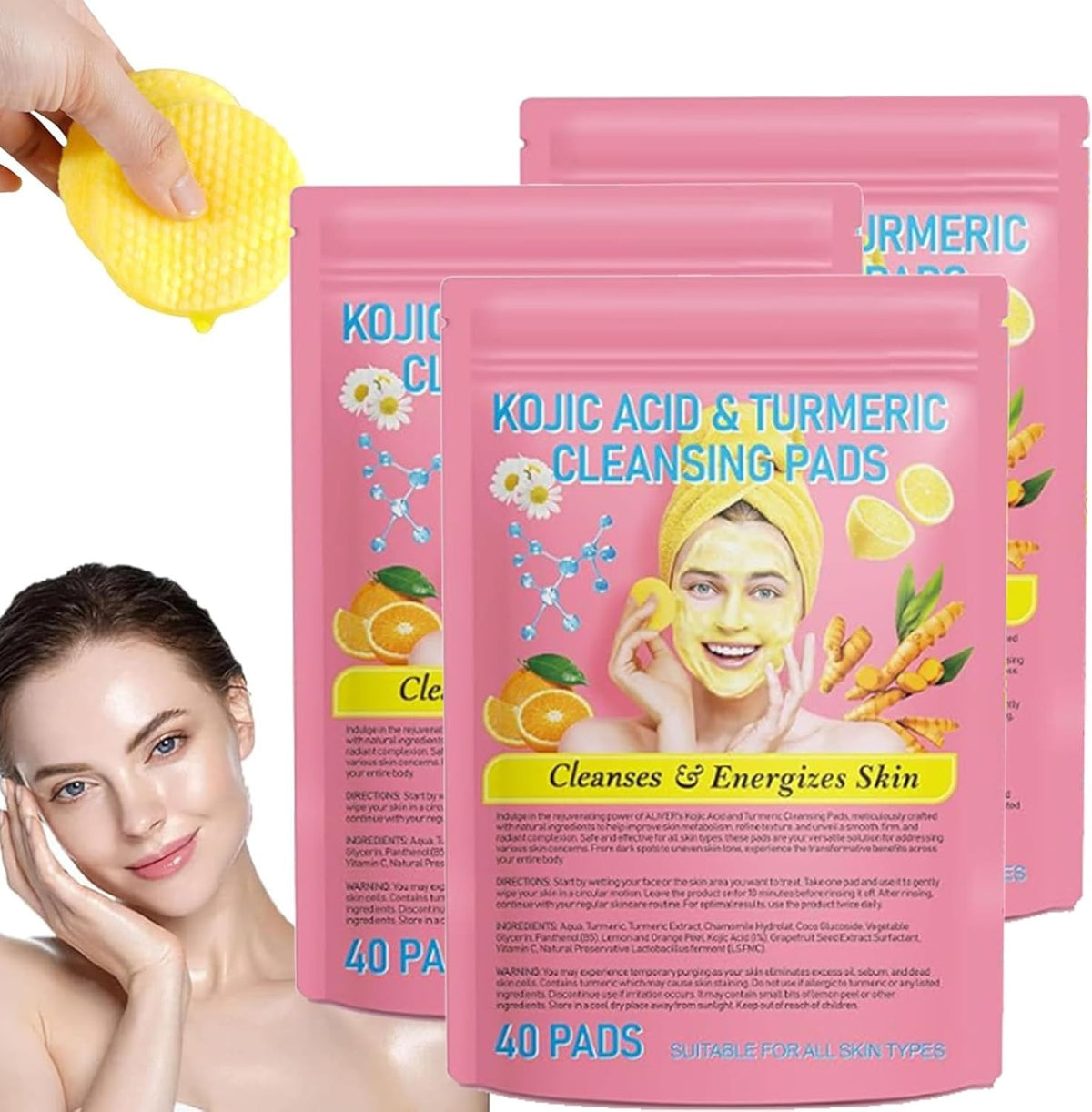 Turmeric Kojic Acid Pads