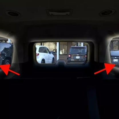 Wide Angle Rearview Mirror With Angel Vision