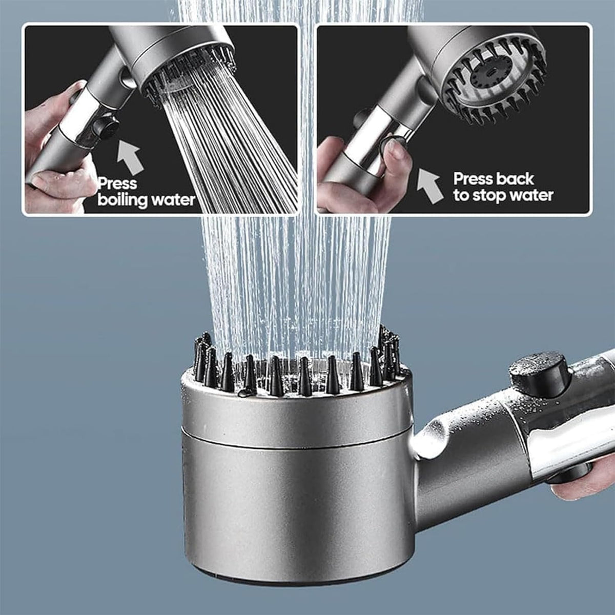 Multifunctional Scalp Massage Shower